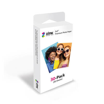 Photo Paper Zink 30 Sheets