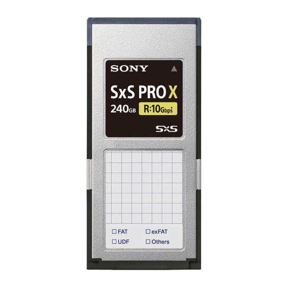 SONY Minneskort SxS Pro-X 240GB Successor of SBP-256E