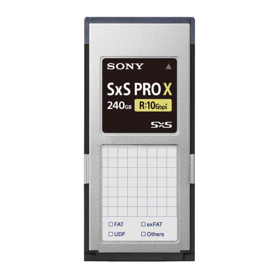 SONY Minneskort SxS Pro-X 240GB Successor of SBP-256E