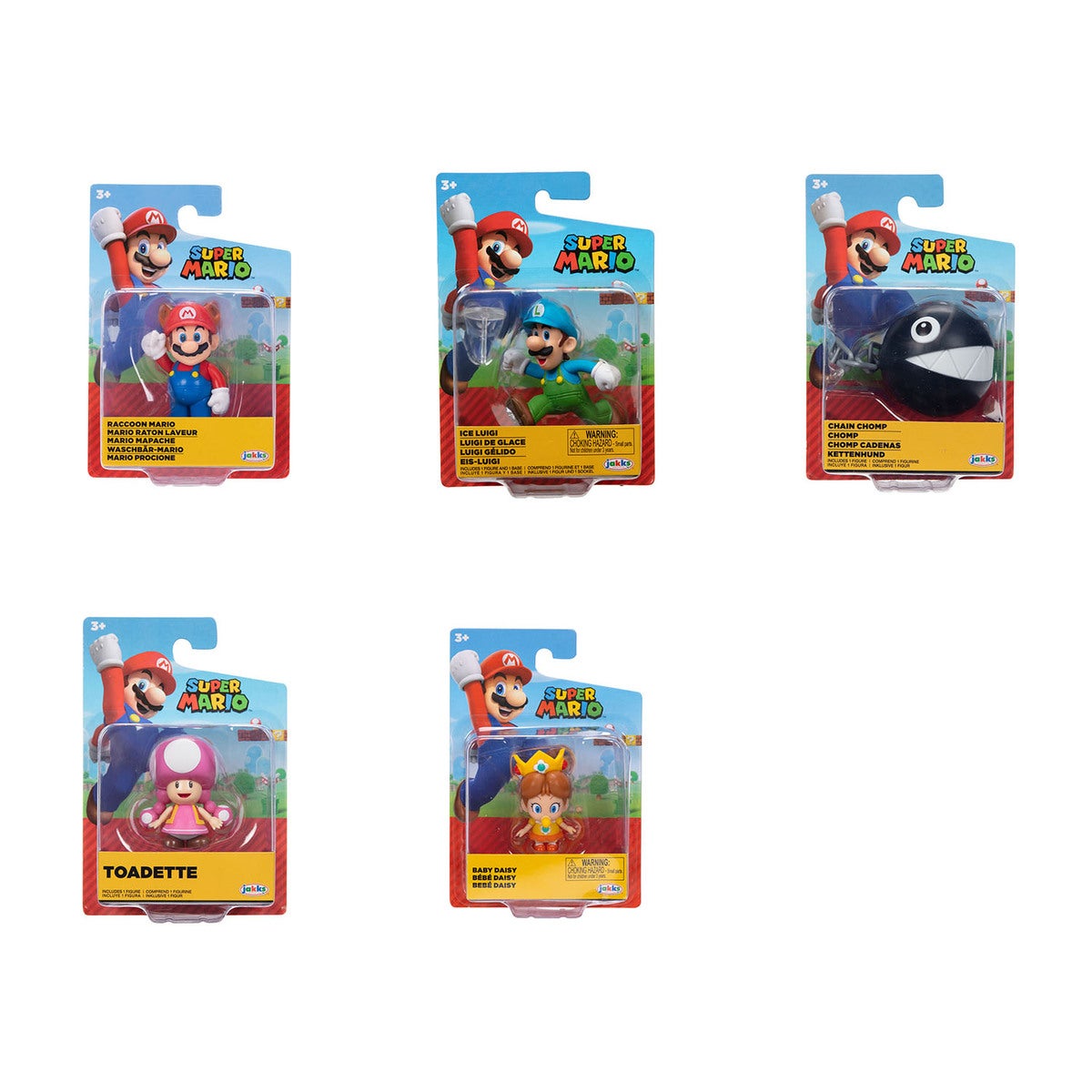 Super Mario Hahmo 2.5" (Lajiteltu Wave 55)