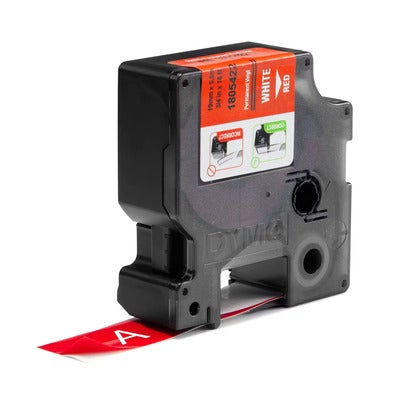 Färgband 1805422 19mm Vit på Röd