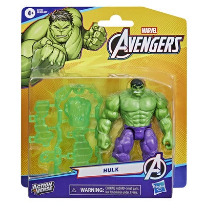 MARVEL Avengers 4.5in Evergreen Basic Hulk