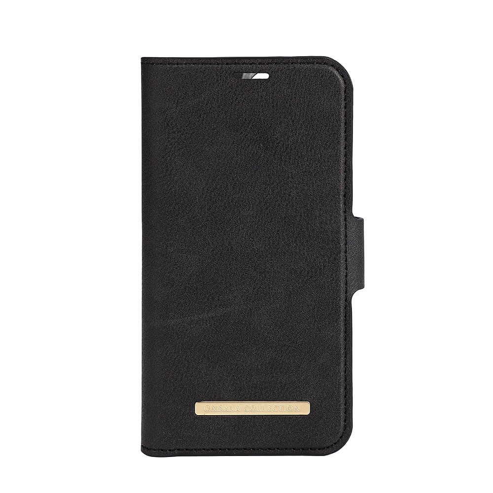 Lompakko Midnight Musta iPhone 13 Mini