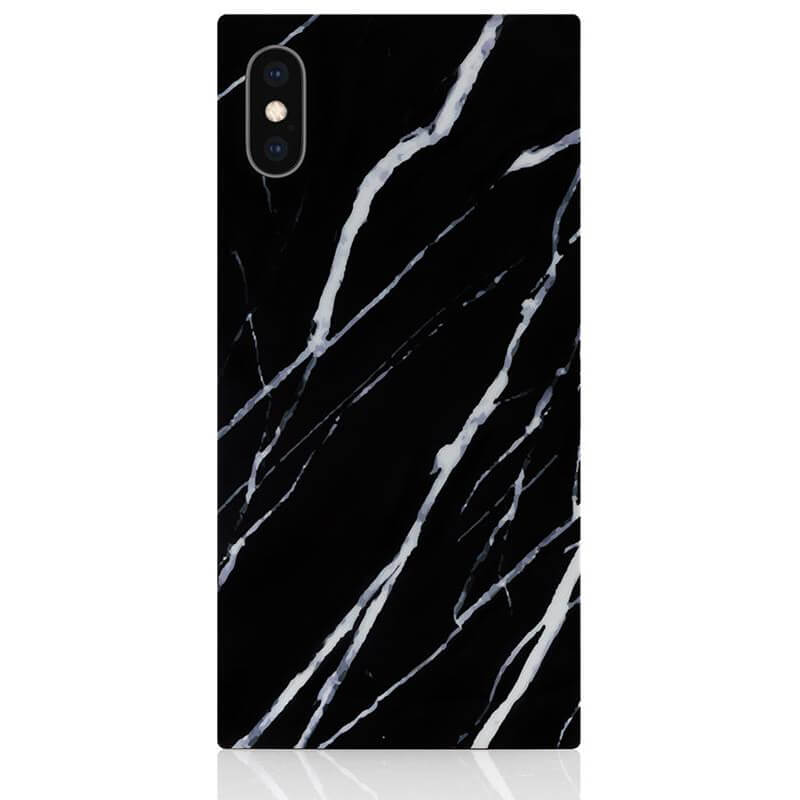 IDECOZ Mobilecover Black Marble iPhone X/XS