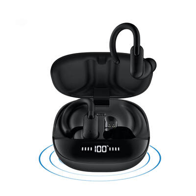 Hörlur Sports Charge 2 In-Ear Hook TWS Svart
