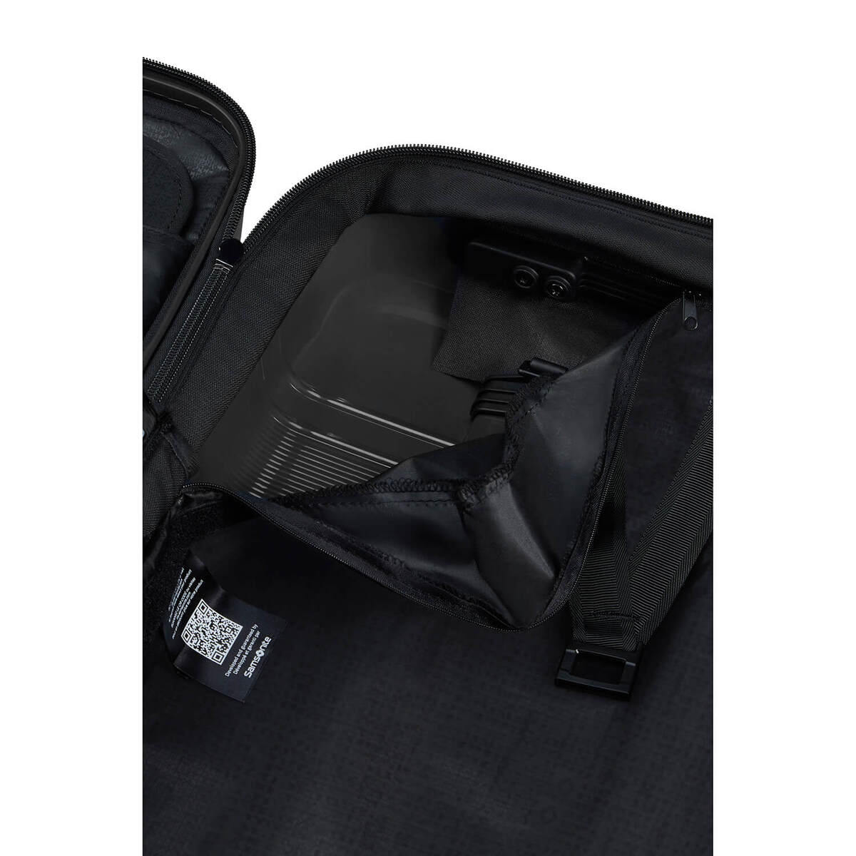 Suitcase Neopod Expand Front Pocket Black - Tura Scandinavia