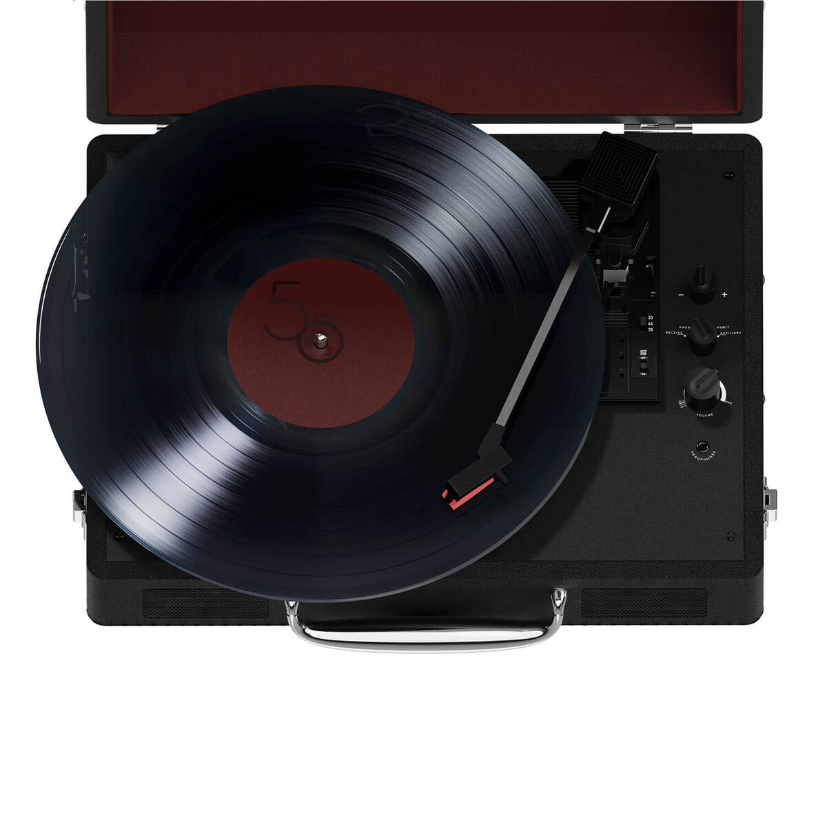 Record Player Revival 55 Stereo Black - Tura Scandinavia
