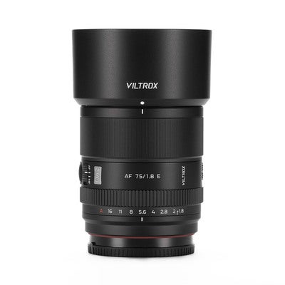 Objektiivi AF 75mm F1.8 EVO Sony E:lle Kiinnitys APS-C