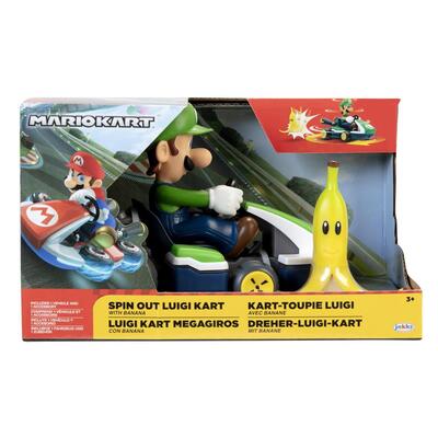 2.5 Inch Spin Out Mario Kart Luigi
