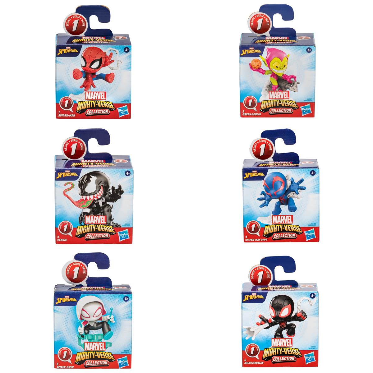 Spider-Man Mighty Verse Collectible (Lajiteltu) Assorted