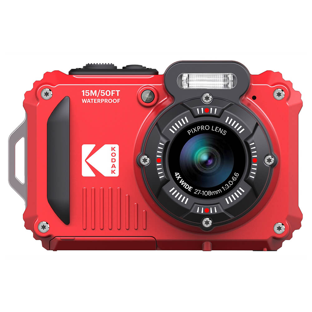 KODAK Digital Camera Pixpro WPZ2 4x WP 16MP wifi Red