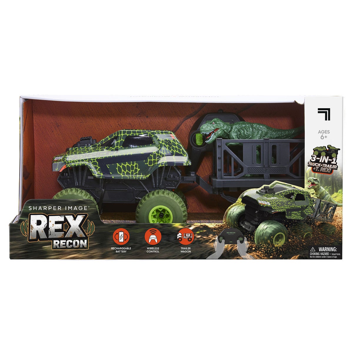 SHARPER IMAGE Toy RC Rex Recon 