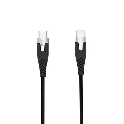 Cable PRO USB-C to USB-C 2.0 1.5m Kevlar cable with Metalhousing Black
