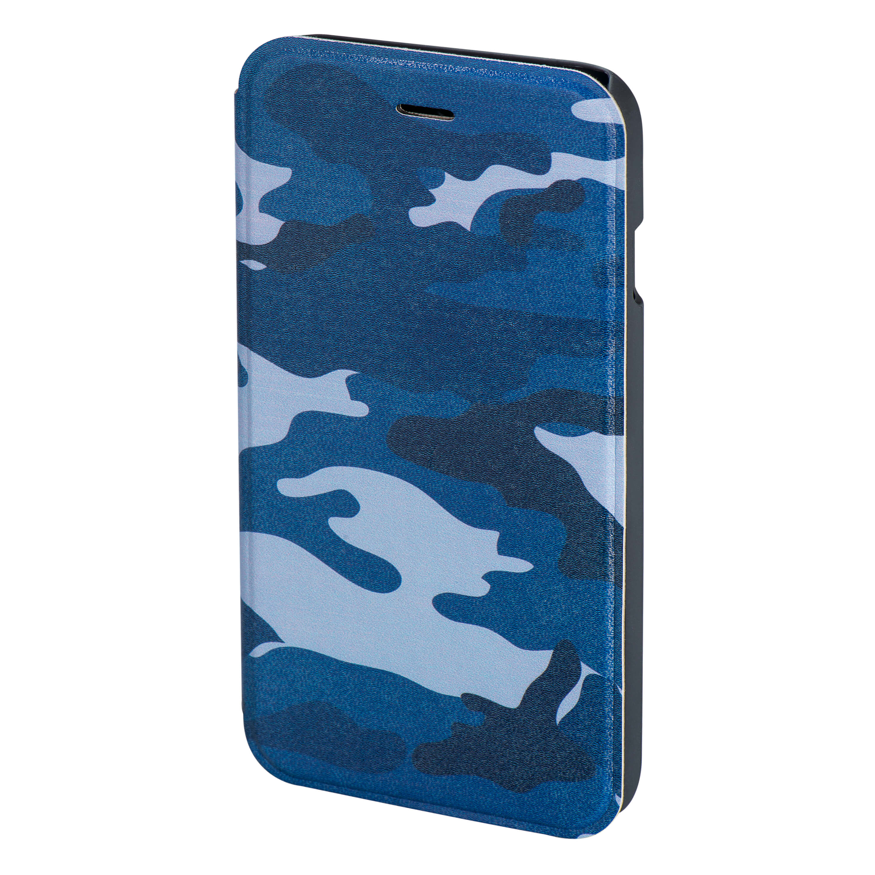 HAMA Mobilewallet DesignLine iPhone6/6S Camo Blue