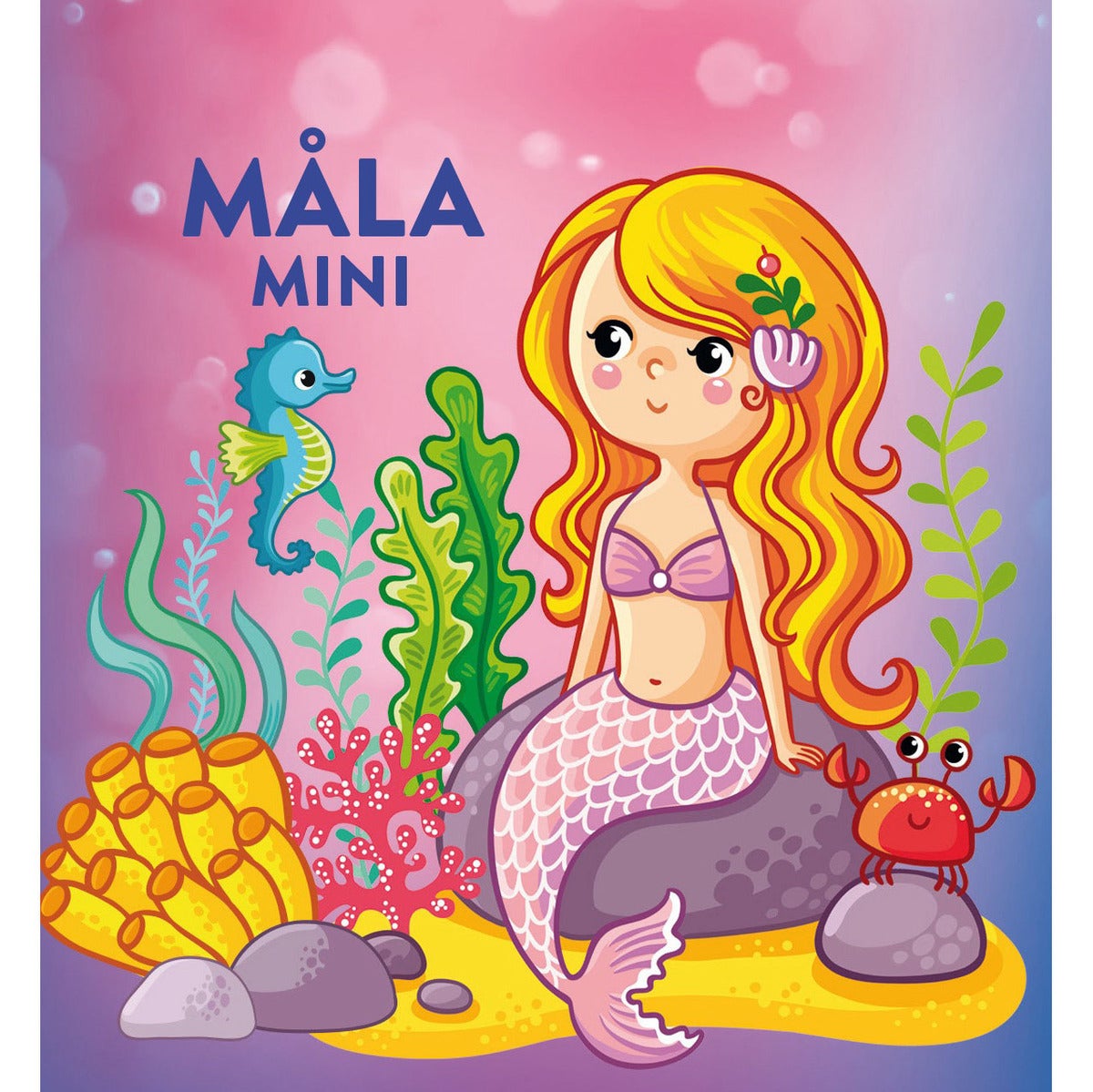 Måla mini: Magiska sjöjungfrur