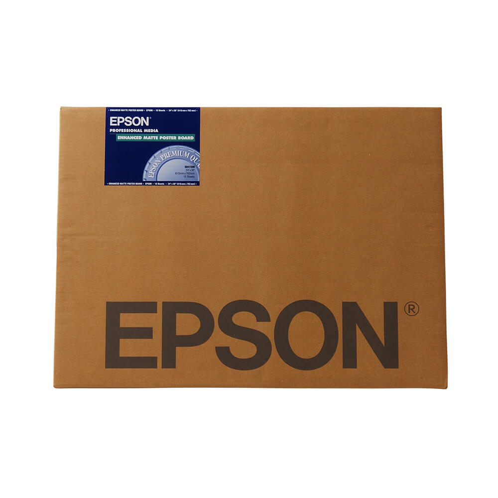 EPSON A2 Enhanced Matte  Posterboard, 20 sheets