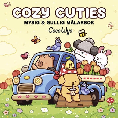 Målarbok : Cozy Cuties 