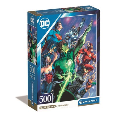 Puslespill 500 Pcs CB High Quality Collection DC Comics (2)