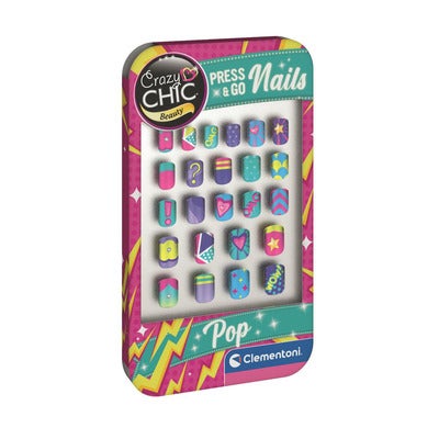 Lovely Fake Nails Pop