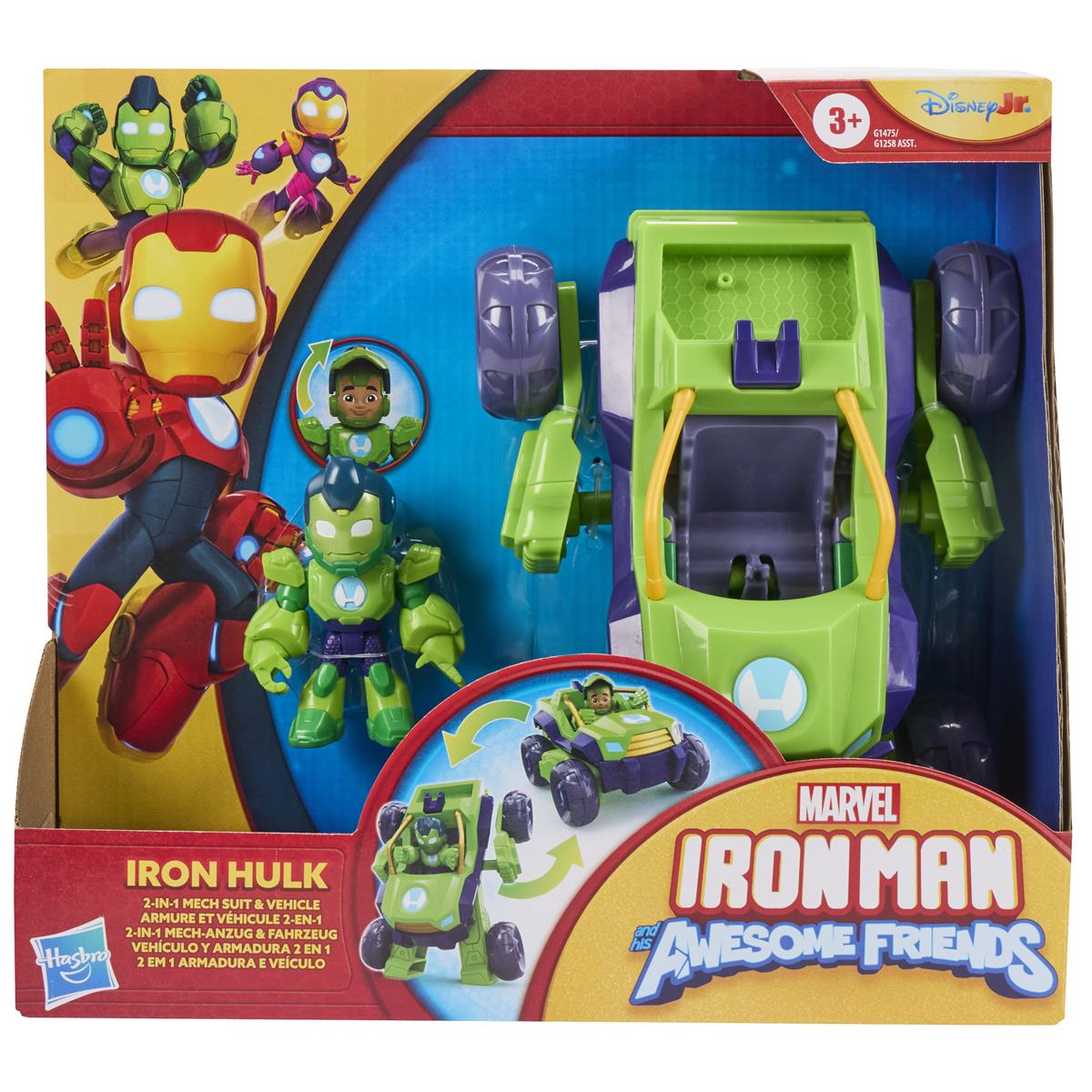 Iron Man and his Awesome Friends Figure 2-In-1 Mech Suit