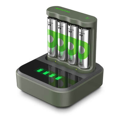 Battery Charger Everyday Charger B441 + D451 4xAA 2100mAh