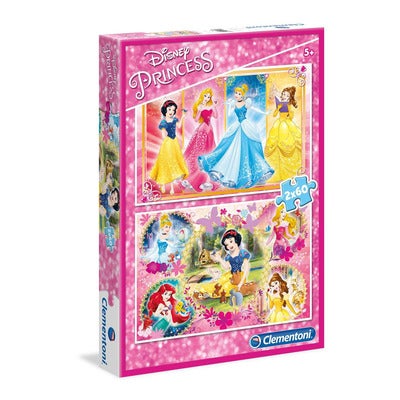 Puslespill 2x60 Pcs Special Collection Disney Princess