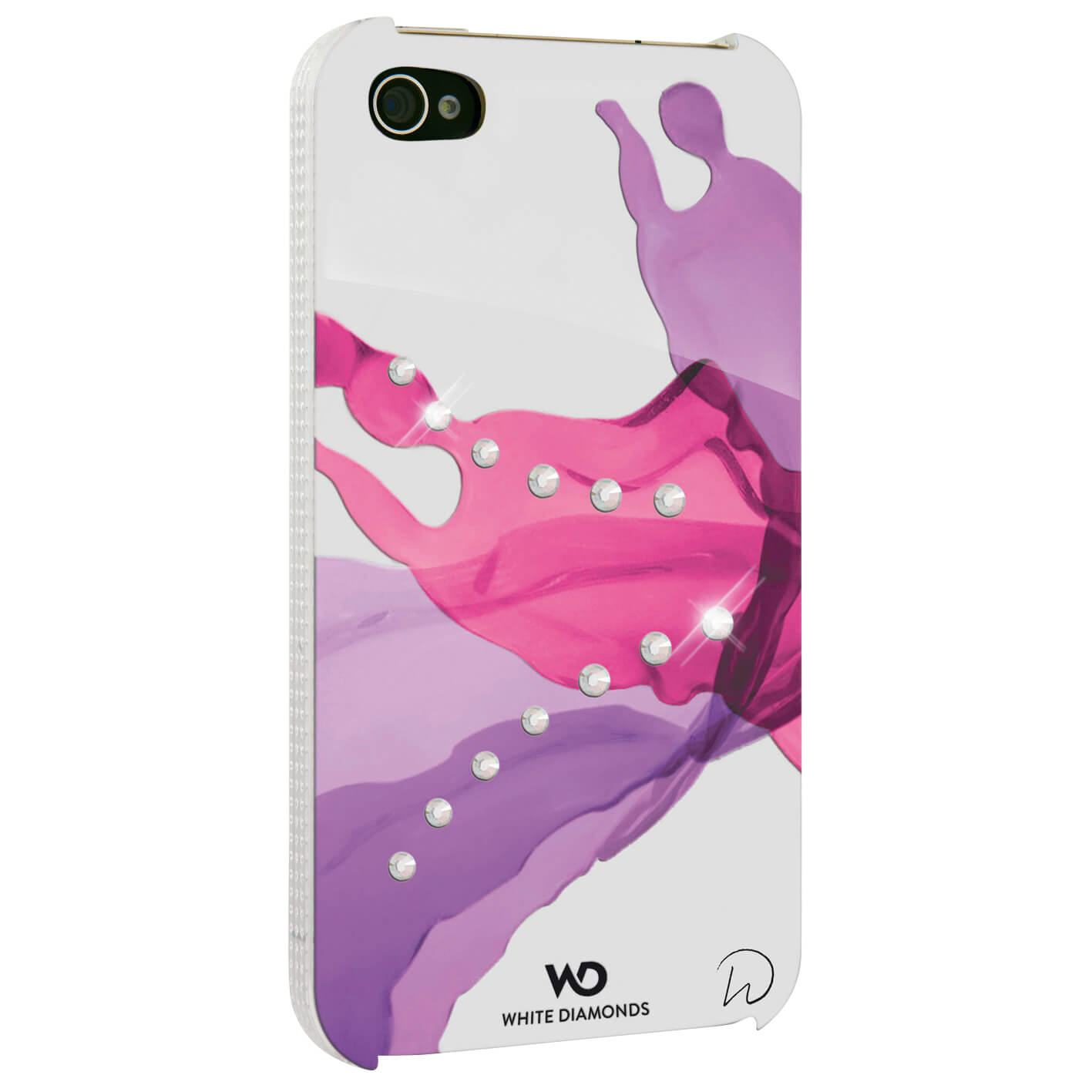 Liquids Mobile Phone Cover fo r Apple iPhone 4/4S, pink