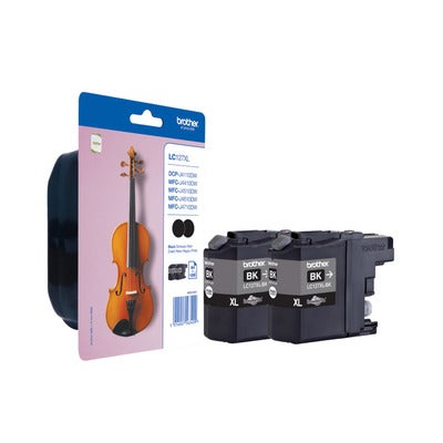 Blæk LC127XLBKBP2 LC-127XL Sort 2-pack