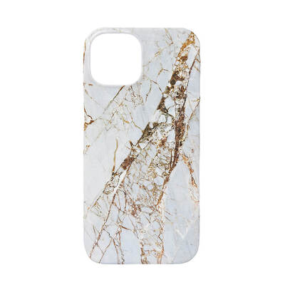 Phone Case MagSeries White Rhino Marble - iPhone 15