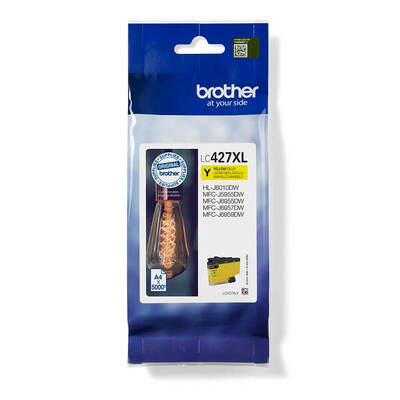 BROTHER Ink LC427XLY LC-427 Yellow High Capacity