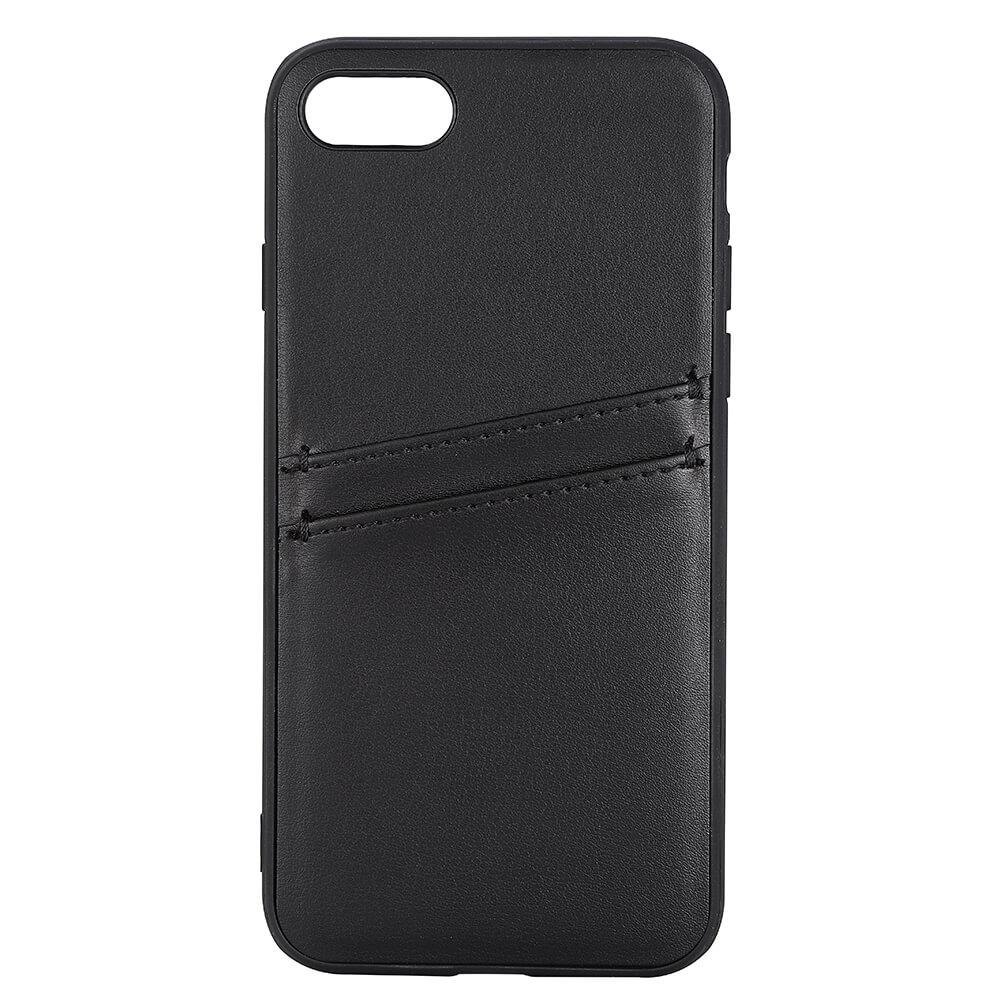 Phone Case PU Black - iPhone 7/8/SE 