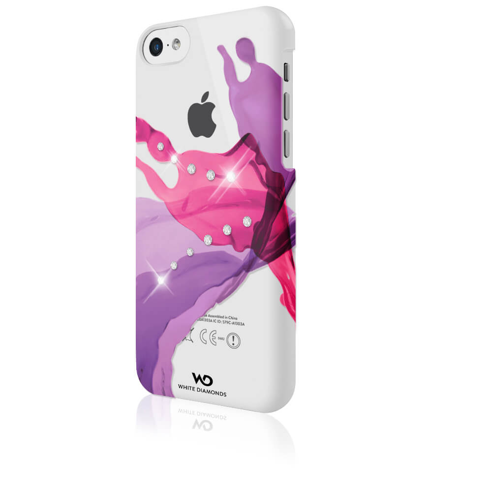 Liquids Mobile Phone Cover fo r Apple iPhone 5c, pink