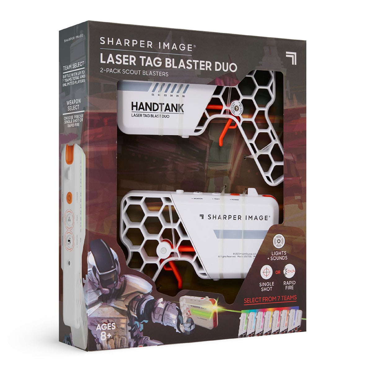 SHARPER IMAGE Toy Laser Tag Blaster DUO
