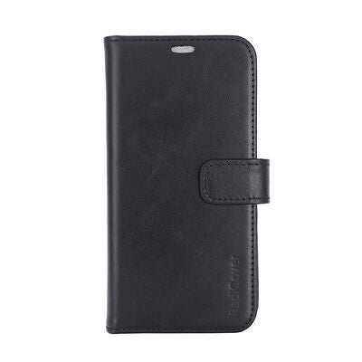 Wallet Case 2in1 Anti Radiation Leather MagS Black - iPhone 15