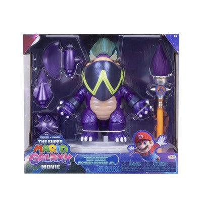 Mario Galaxy Movie Figure Feature Wonder Bowser Jr