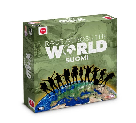 Brætspil "Race Across the World" (FI)