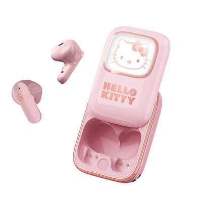 Kuulokkeet HELLO KITTY In-Ear TWS Slide Vaaleanpunainen 
