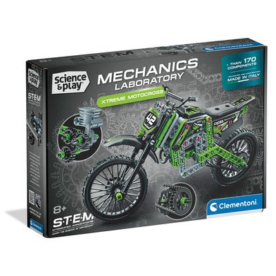 CLEMENTONI Science and Play Mechanics Xtreme Motocross