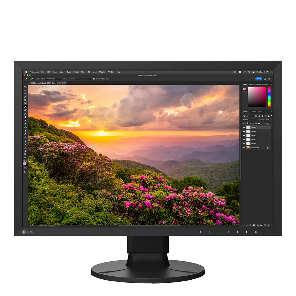 Monitor ColorEdge CS2400S CAL 24" Svart, Bundlad med Kalibrator