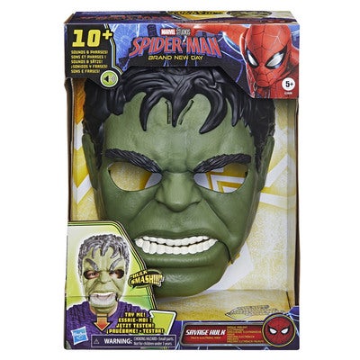 MARVEL Spider-Man BND Role Play Raging Hulk Feature Mask