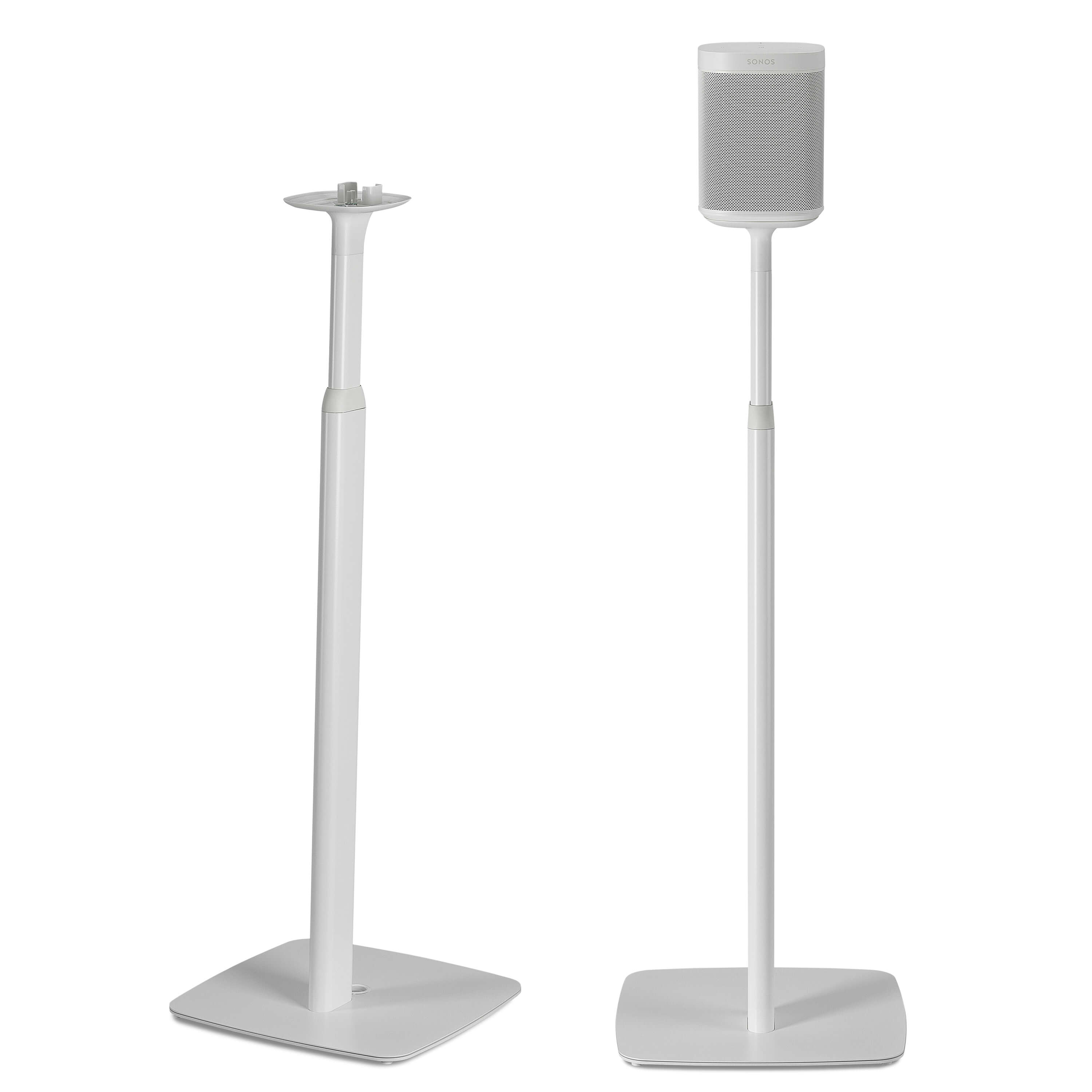 FLEXSON Adjustable Floor Stand One/Play1 White x2