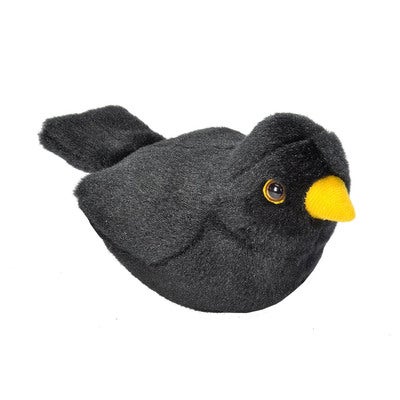 Gosedjur Bird With Sound 18 cm Koltrast