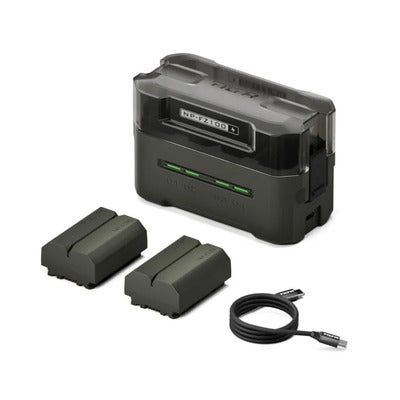 Latausasema NP-FZ100 Akkusarja Vihreä (2 Paristot)