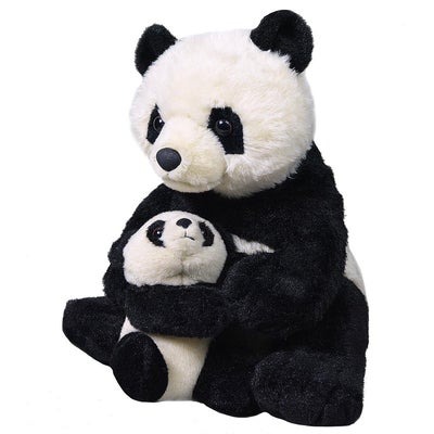 Gosedjur Mom & Baby 38 cm Panda
