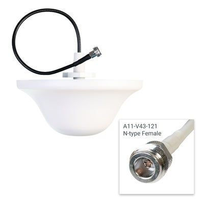 Antenna A11-V43-121 Indoor Omni Dome 2.0 N-Type Connector
