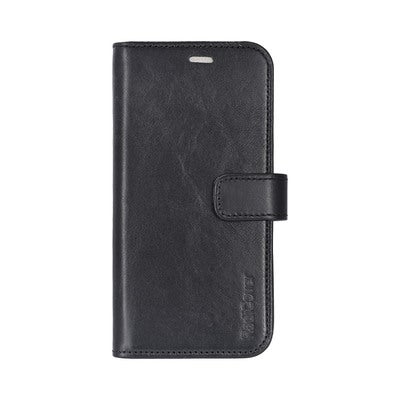 Lompakko iPhone 12 / 12 Pro Säteilysuojattu 2in1 RFID Musta