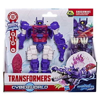TRA Cyberworld 6,5in Ultimate Cyber changer Shockwave Dino