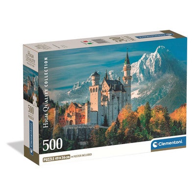 Puslespill 500 Pcs CB High Quality Collection Neuschwanstein