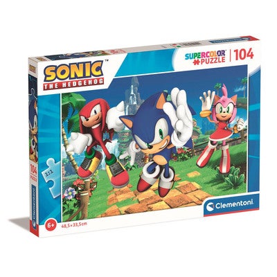 Puslespill 104 Pcs Sonic (2)