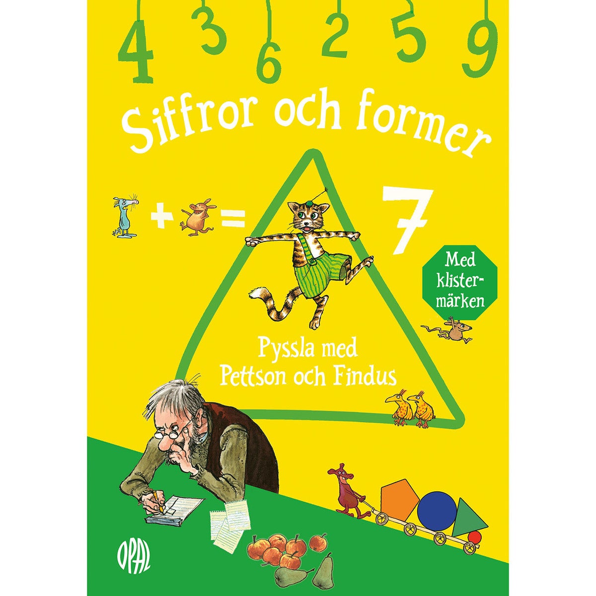 Pyssla med Pettson och Findus: Siffror och former